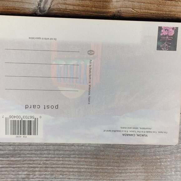 Welcome to Canada's YUKON Postcard - Picture 2 of 2